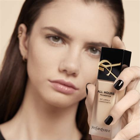 YSL All Hours Luminous Matte Foundation (MN7) 